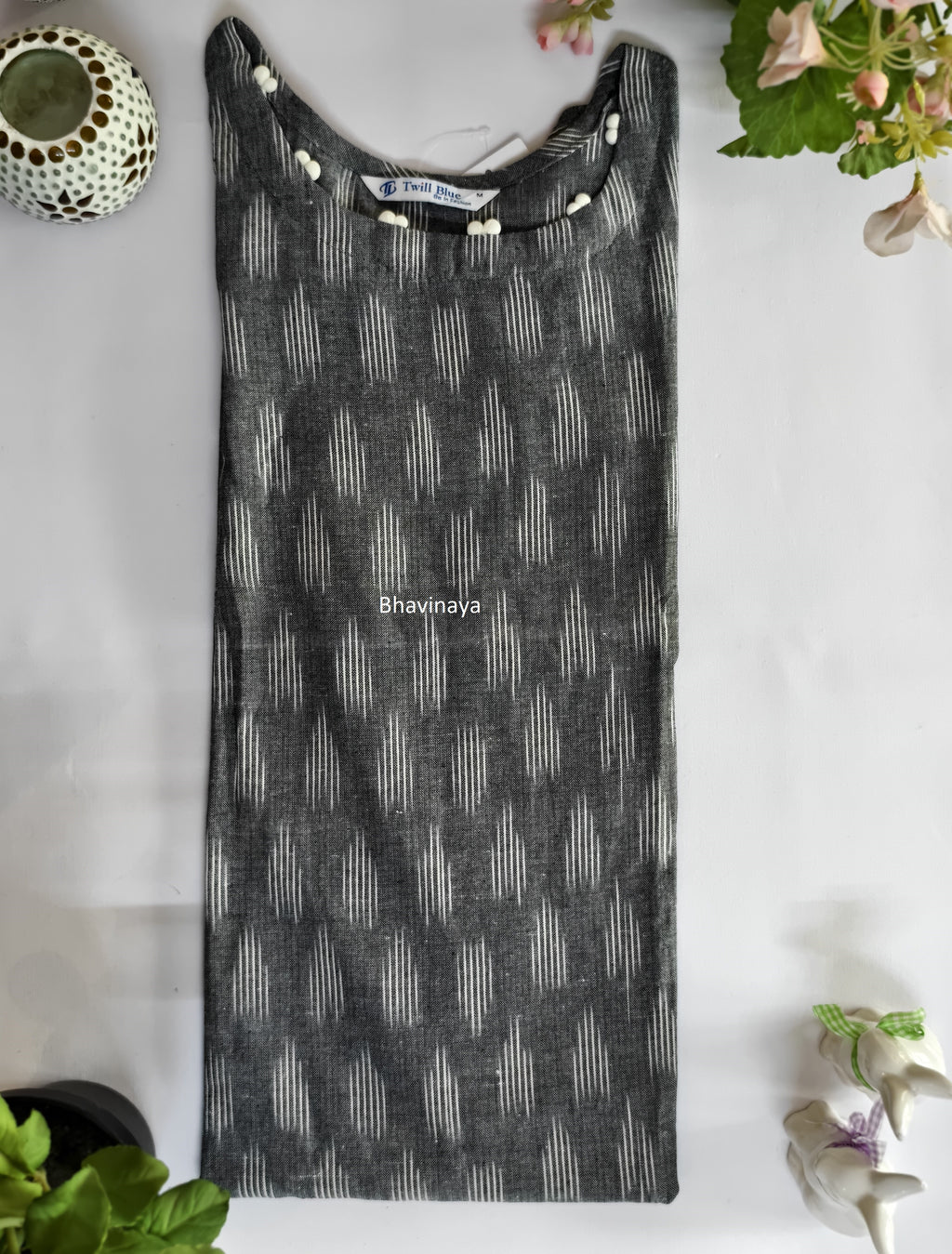 Ikat handloom kurthi set (with pant)
