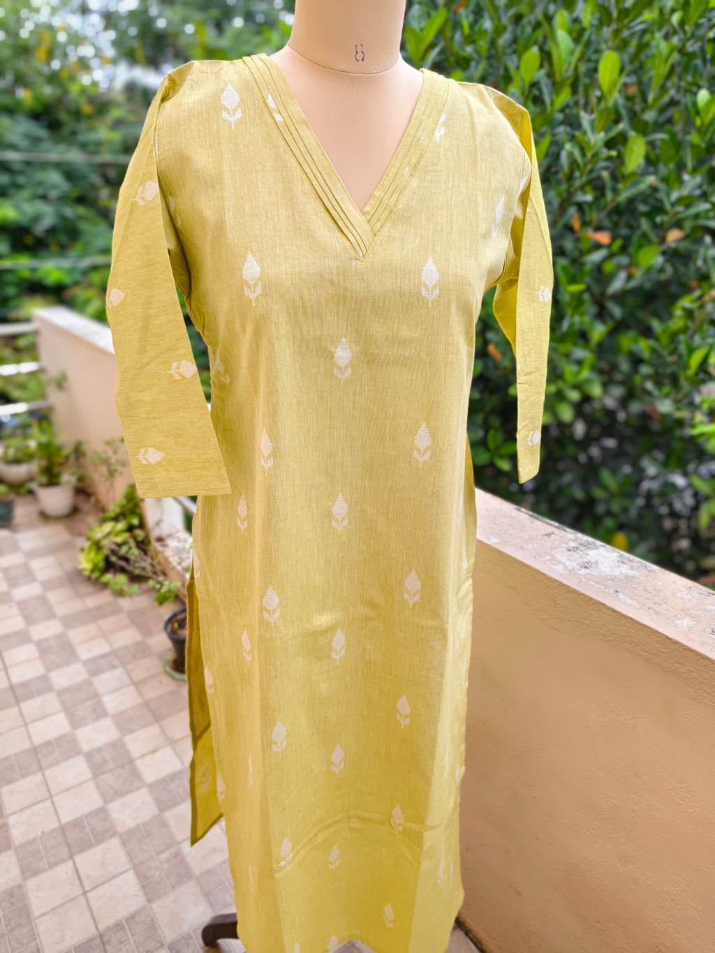 Lime Lure pure cotton kurti + pant 2Pcs
