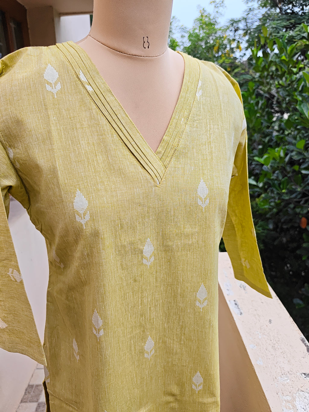 Lime Lure pure cotton kurti + pant 2Pcs
