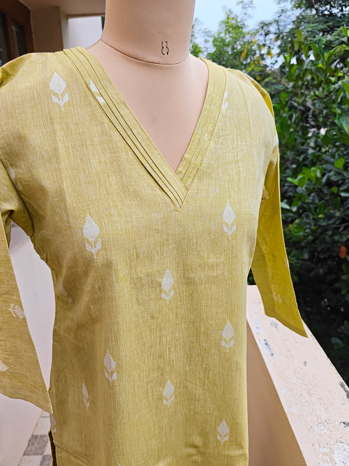 Lime Lure pure cotton kurti + pant 2Pcs