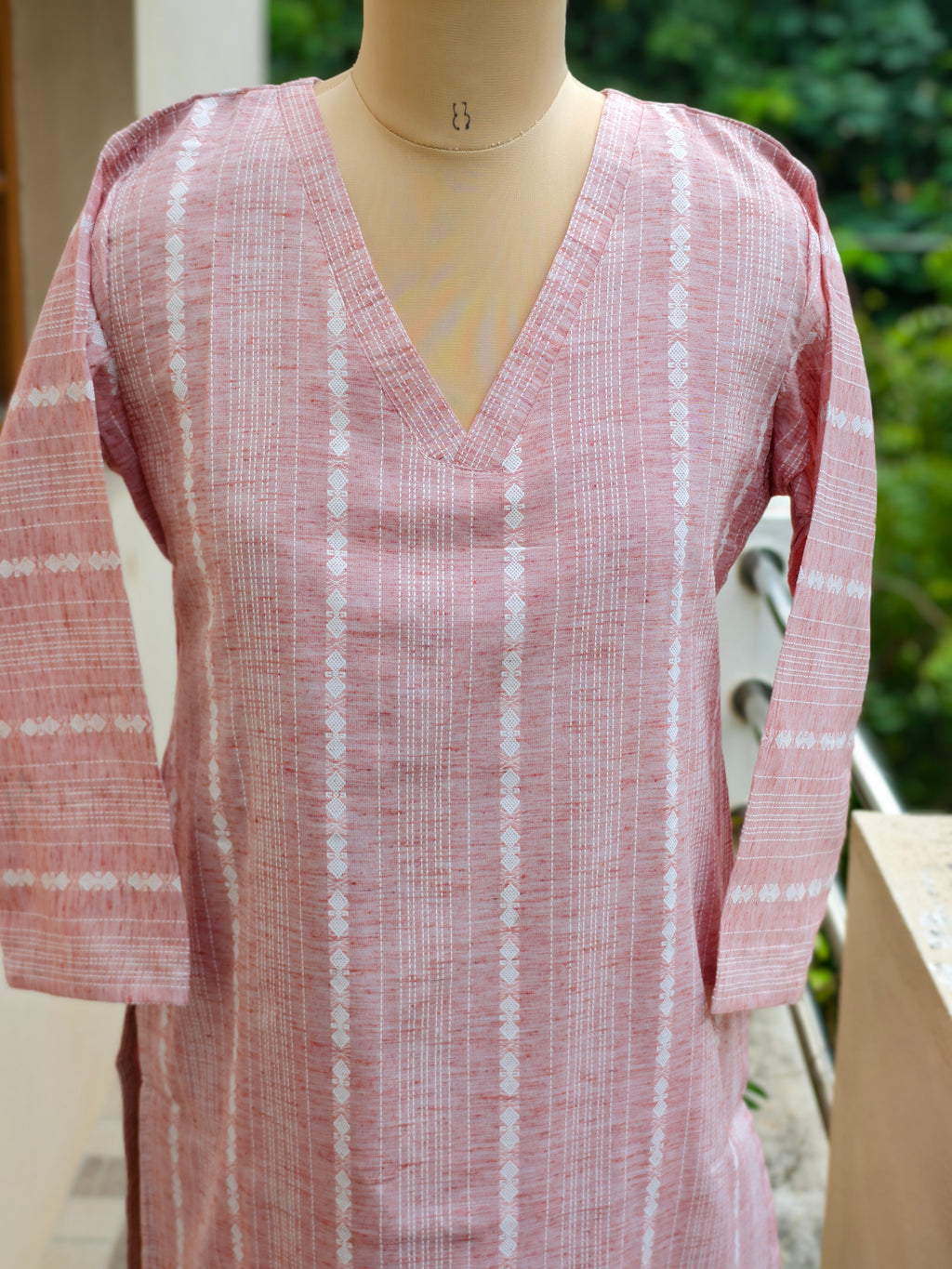 Pastel pink Kurti