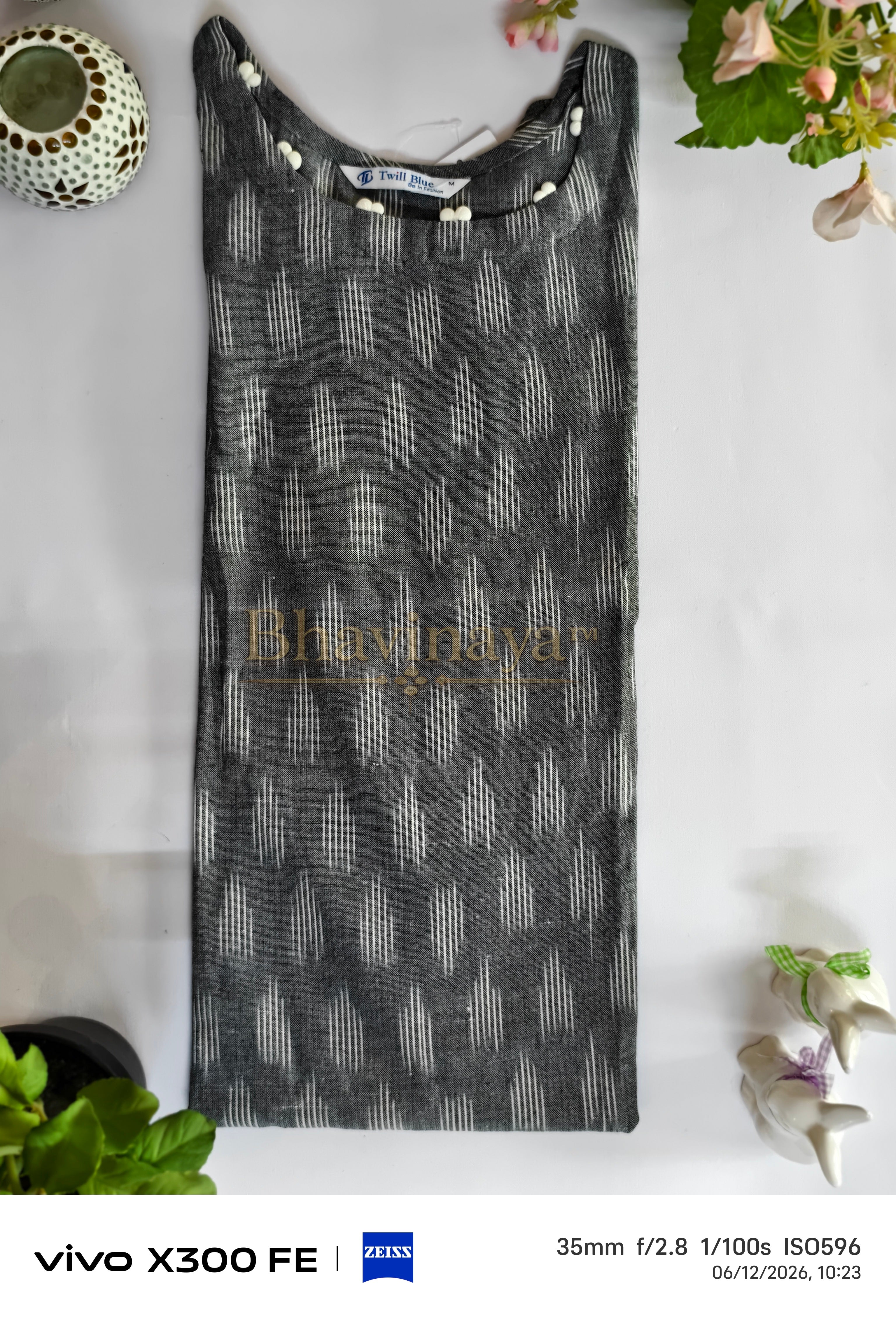 Ikat handloom kurthi set (with pant)