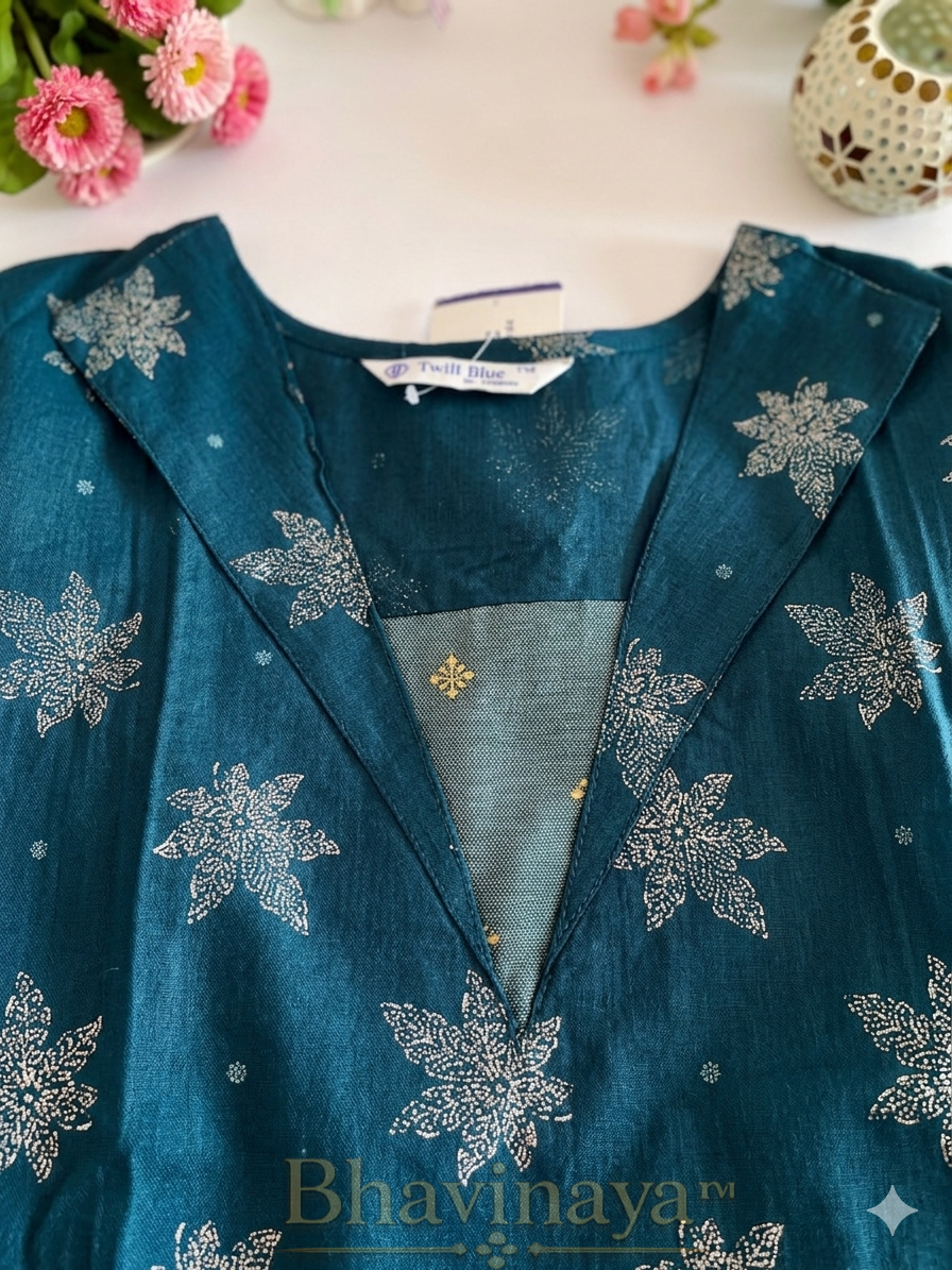 Vatican silk kurthi