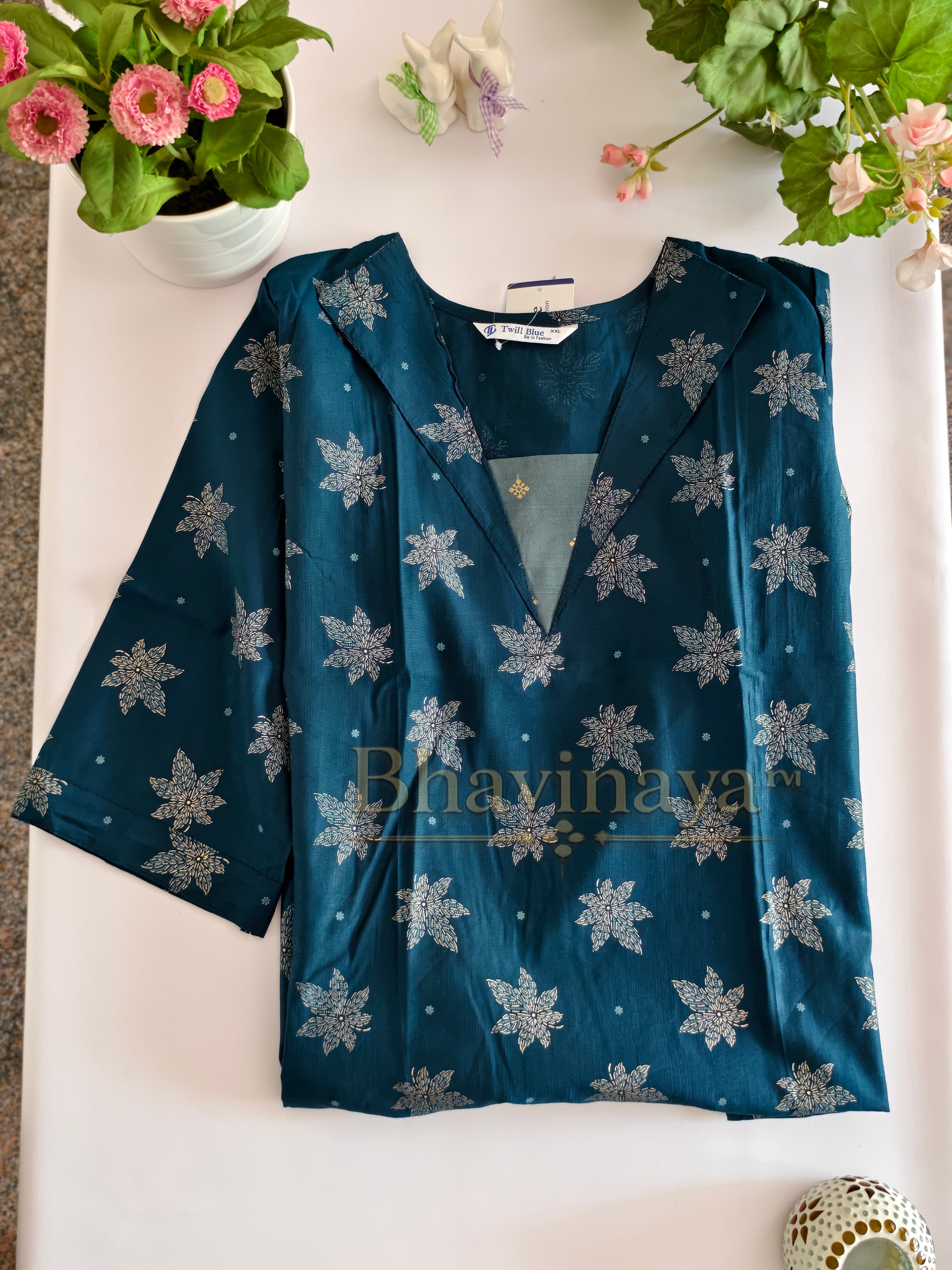 Vatican silk kurthi