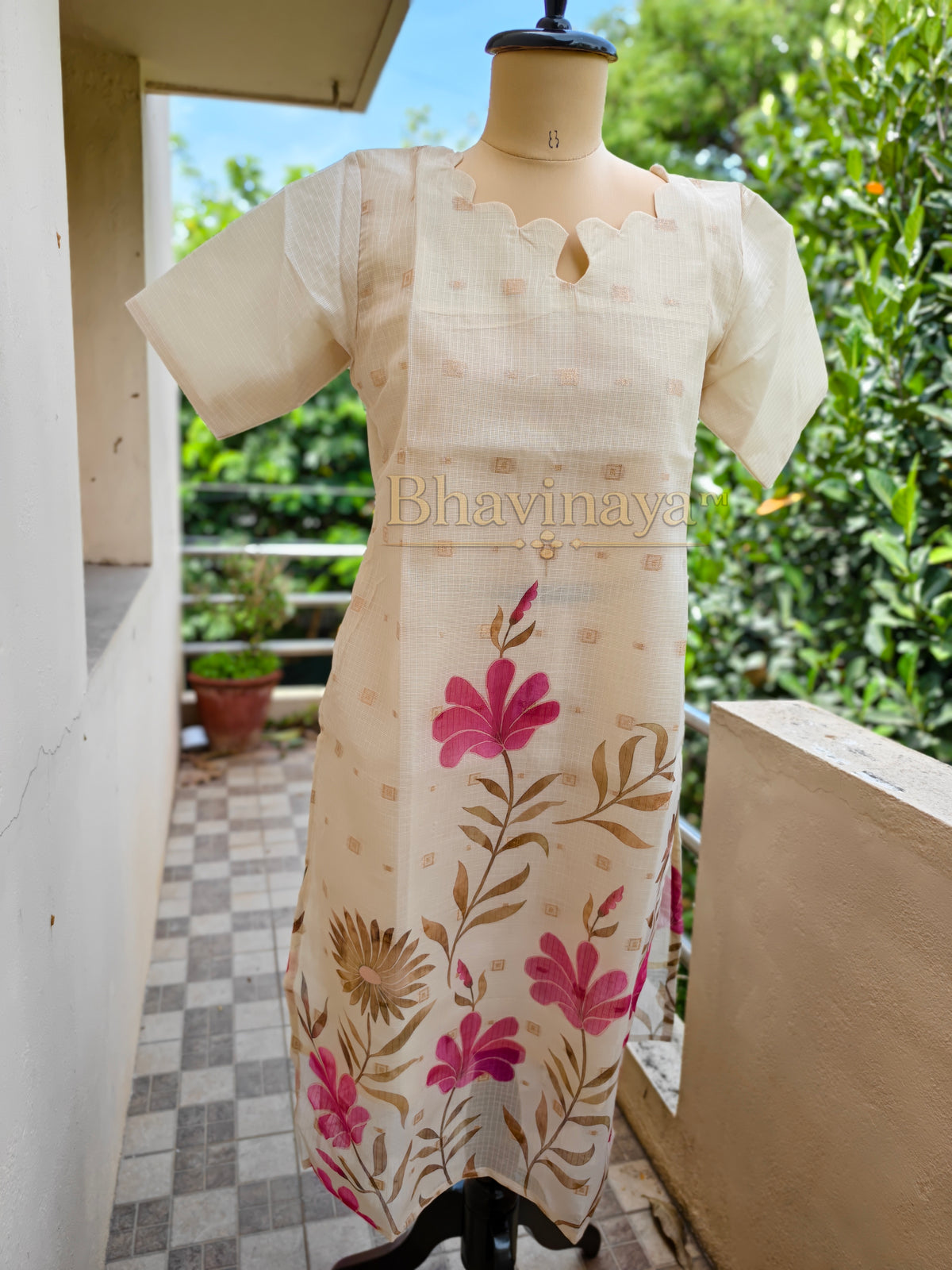 Kora Silk 3-Piece Salwar Set