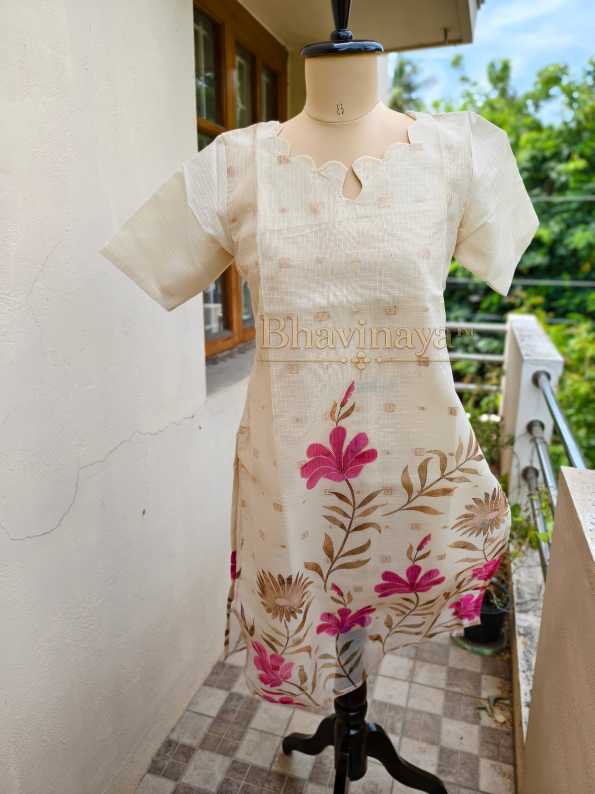Kora Silk 3-Piece Salwar Set